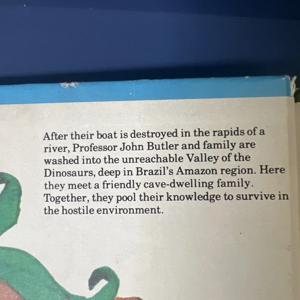 Vintage Children's Rand McNally Book‎ Hanna-Barbera's VALLEY OF THE DINOSAURS
